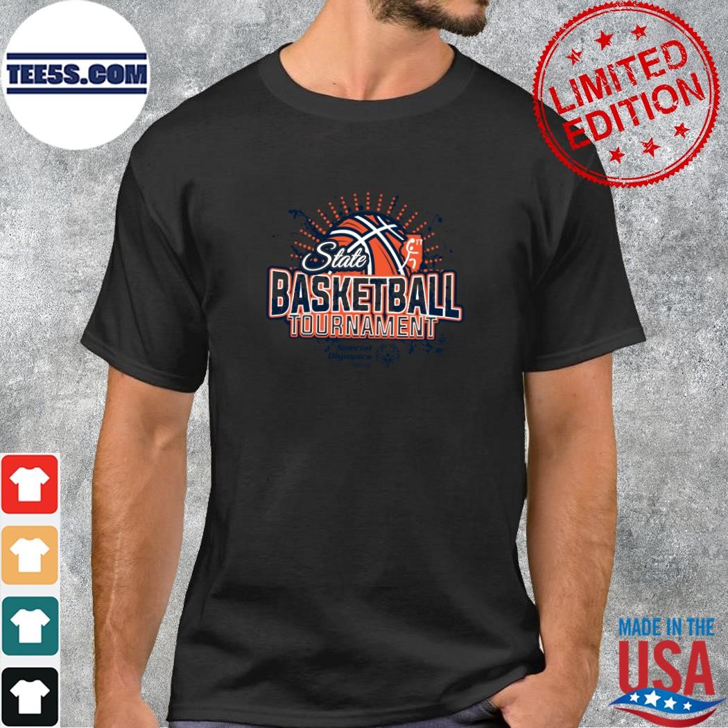 State basketball special olympics shirt