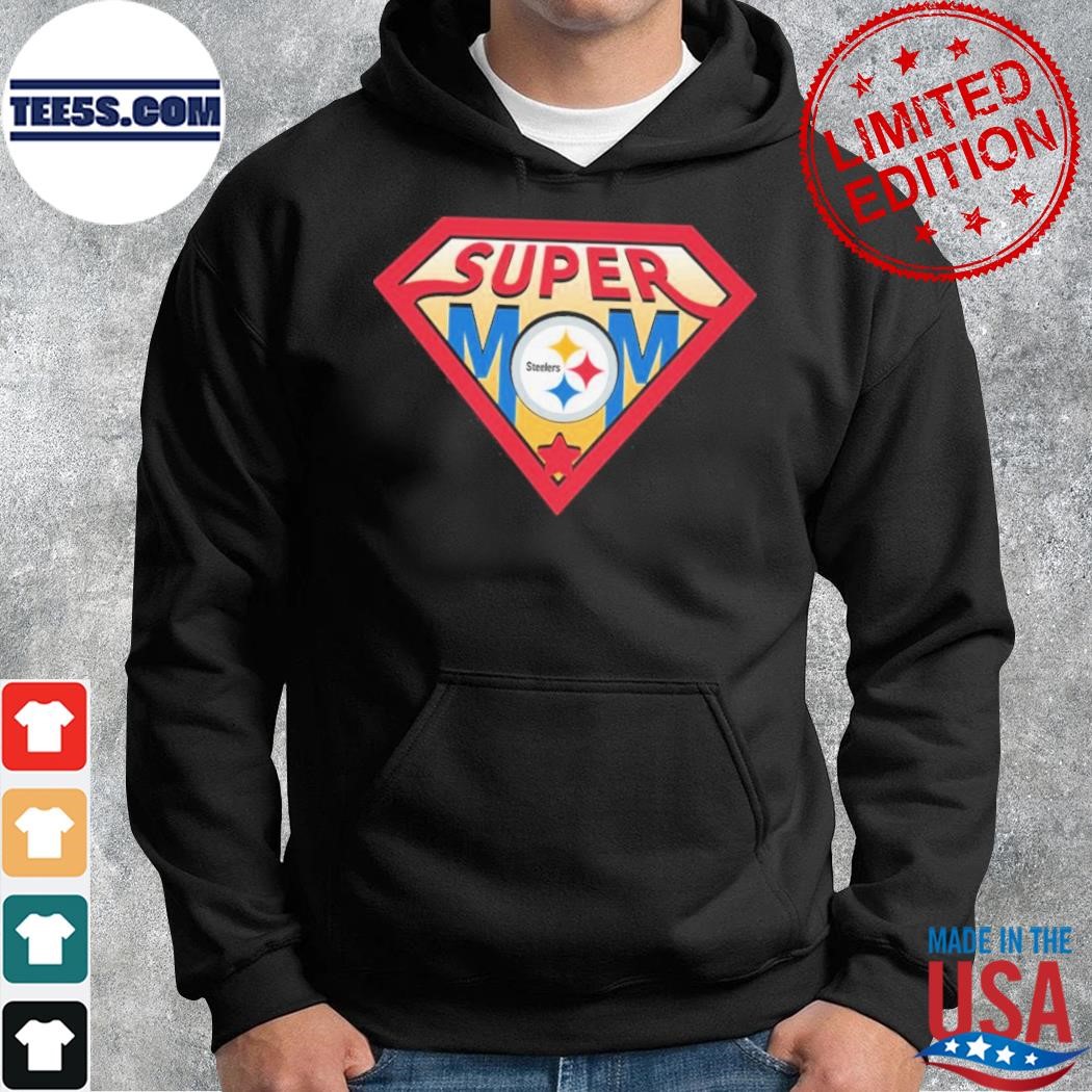 Super mom Pittsburgh Steelers logo shirt hoodie.jpg