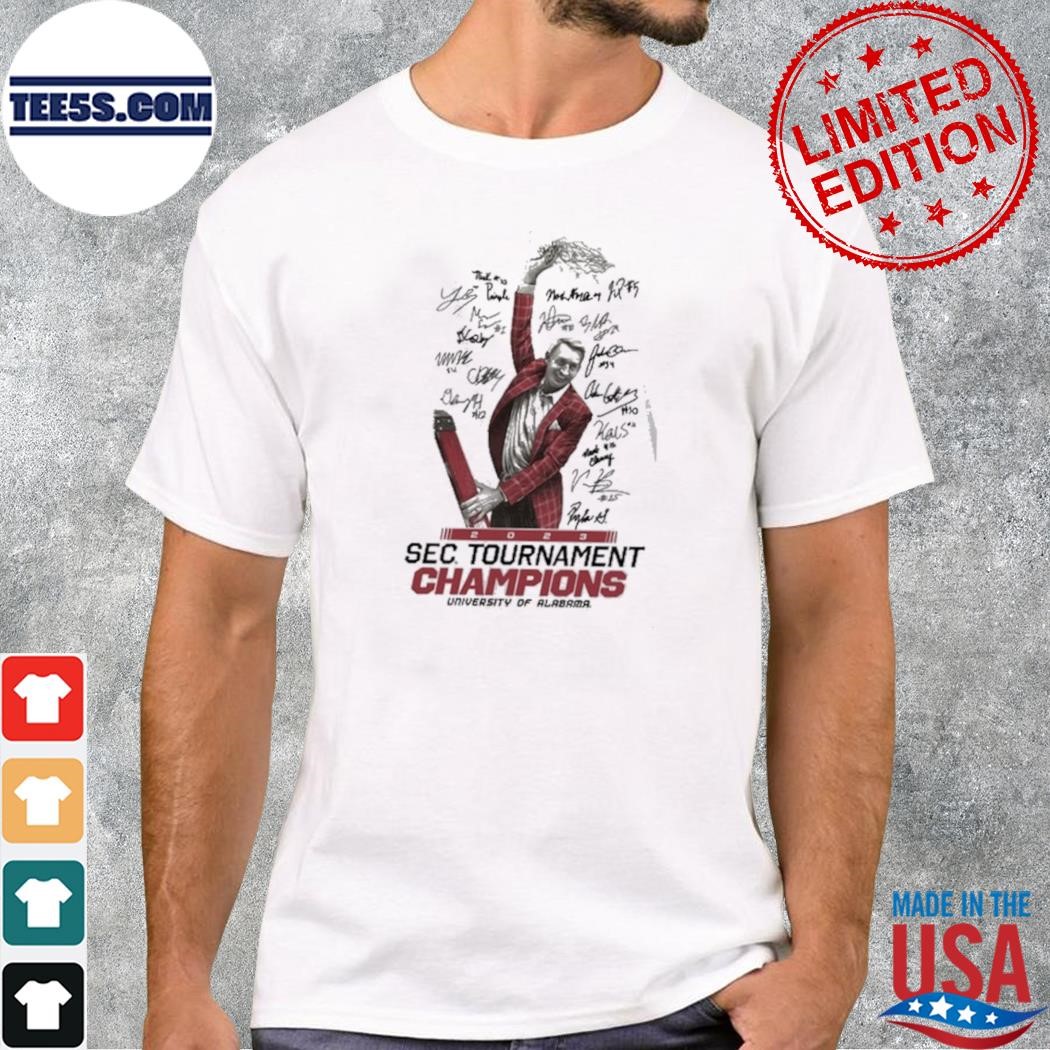 Yea-Alabama Store 2023 Sec Tournament Champions Shirt