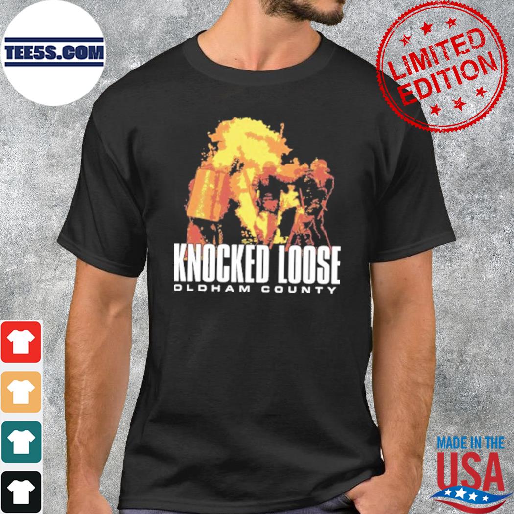 Knocked loose flames live shirt