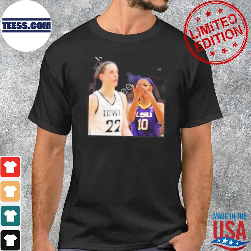 Angel Reese Taunts Caitlin Clark You Can’t See Me Shirt