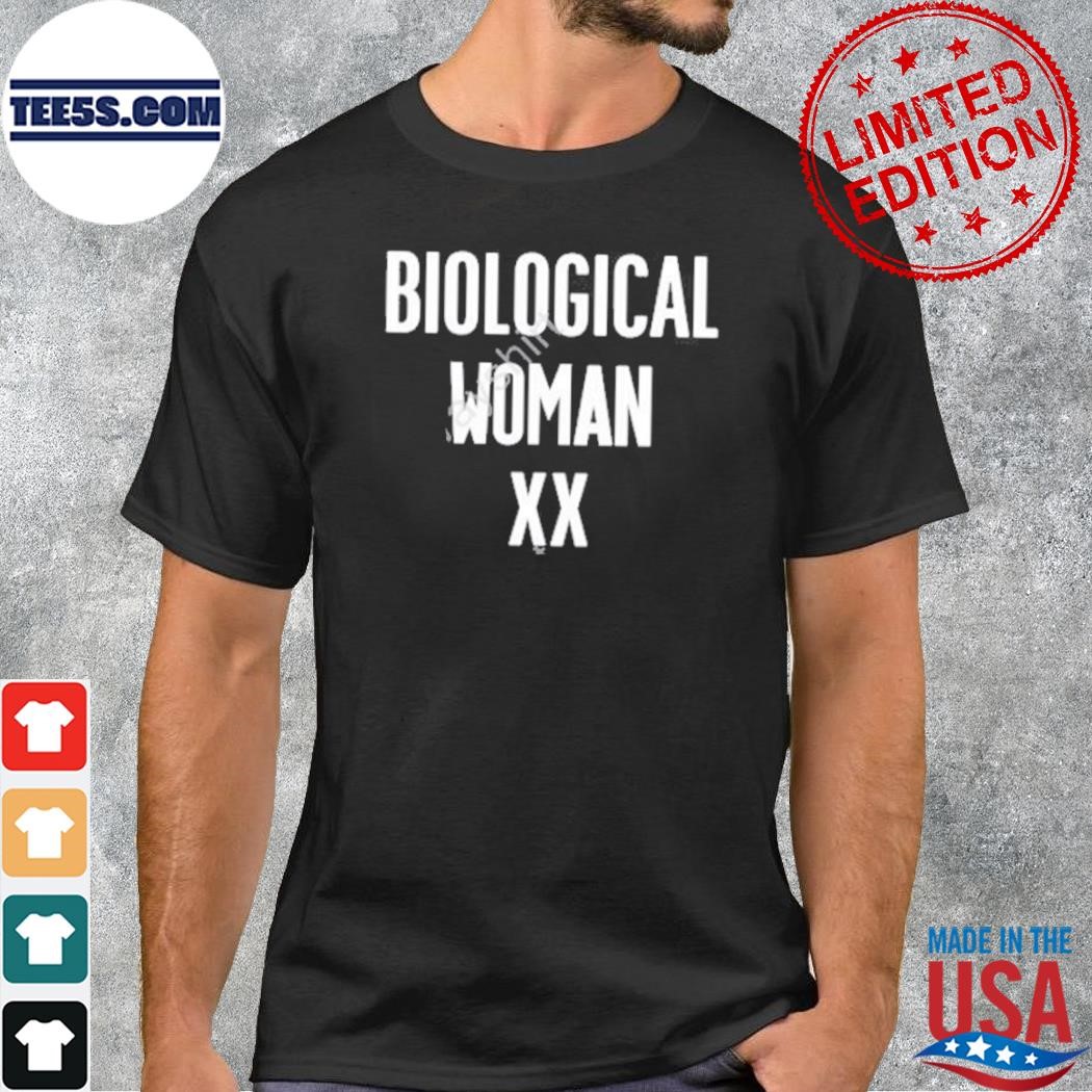 Biological woman xx shirt