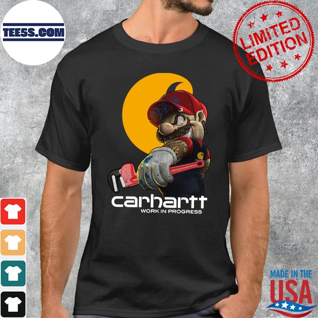 Mario Carhartt work in progress 2023 t-shirt