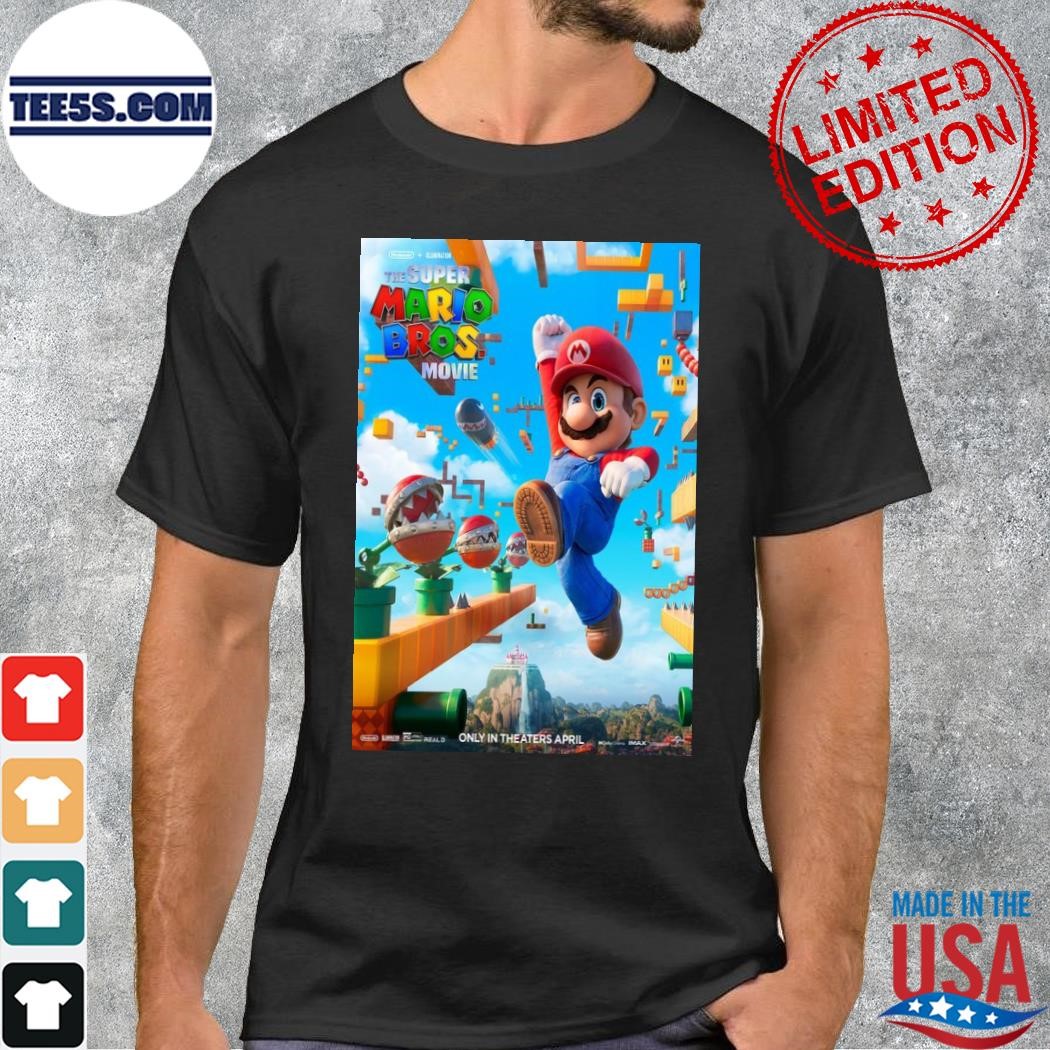 New The Super Mario Bros Movie April 7, 2023 shirt