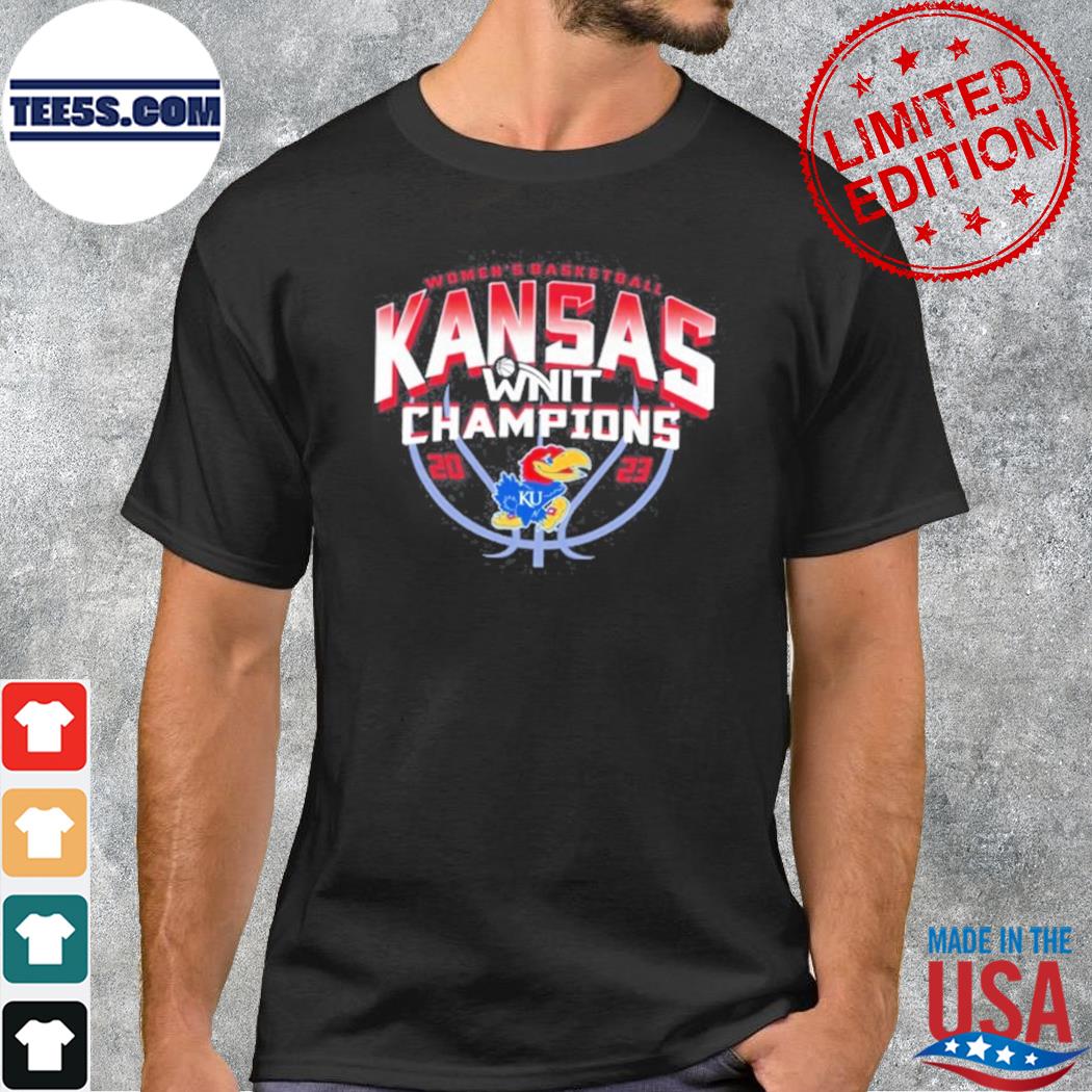 Kansas jayhawks nit champions shirt
