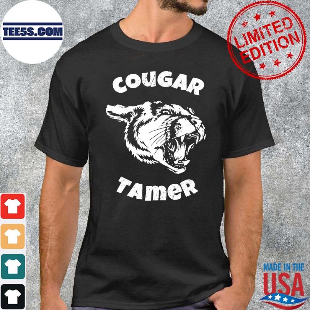Design Cougar Wife Cougar Tamer for Husband of Hot Wife Shirt