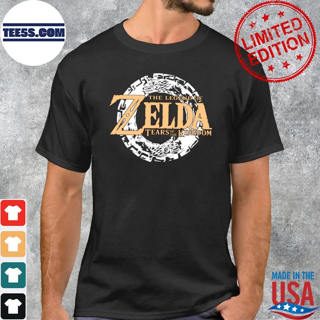 Design The legend of zelda tears of the Kingdom tee shirt