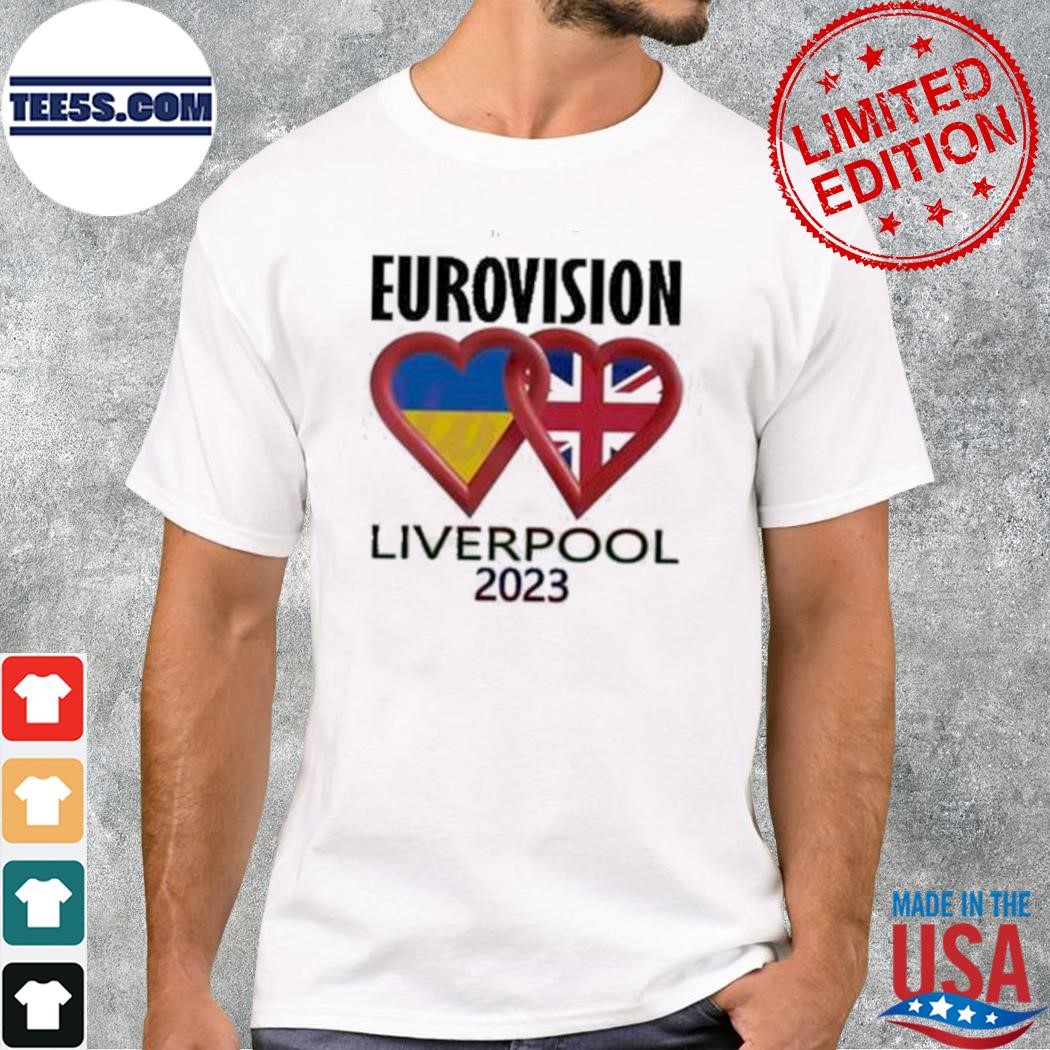 Eurovision 2023 liverpool uk eurovision shirt