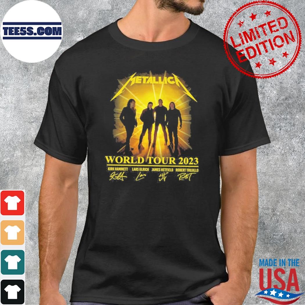 Metallic World Tour 2023 Unisex T-Shirt