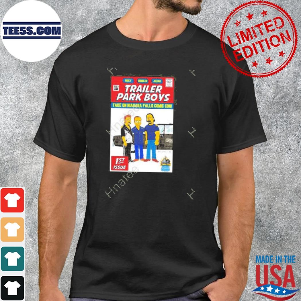 Niagara falls comic con trailer park boys t-shirt