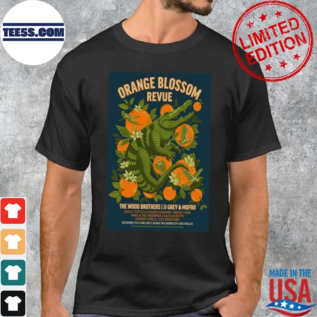 Orange blossom revue event lake wales fl 2023 poster shirt