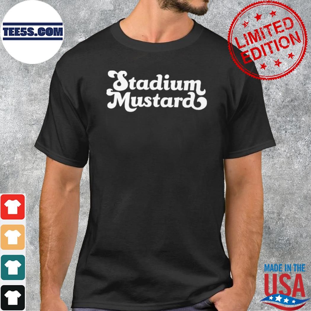 Stadium Mustard Logo shirt