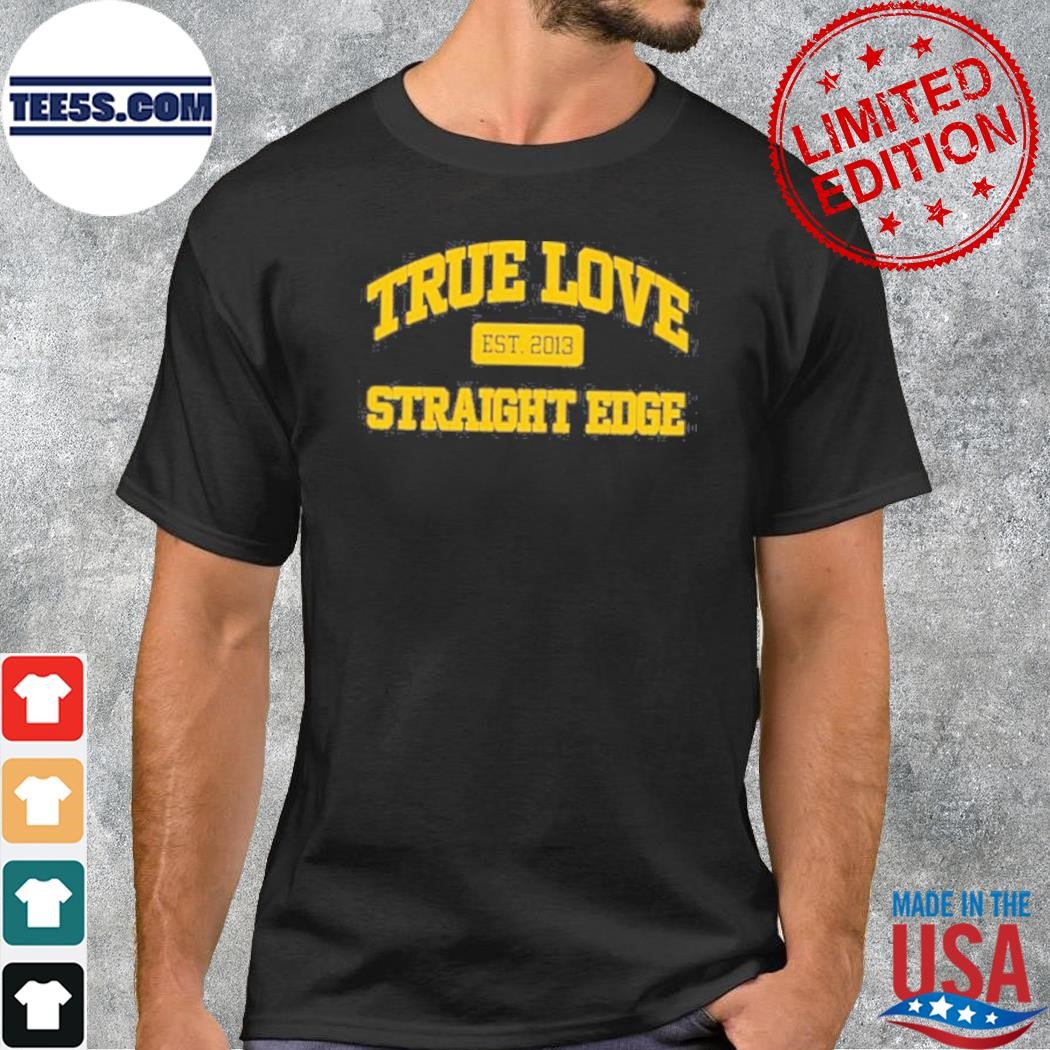Tied Down Detroit True Love Straight Edge Shirt