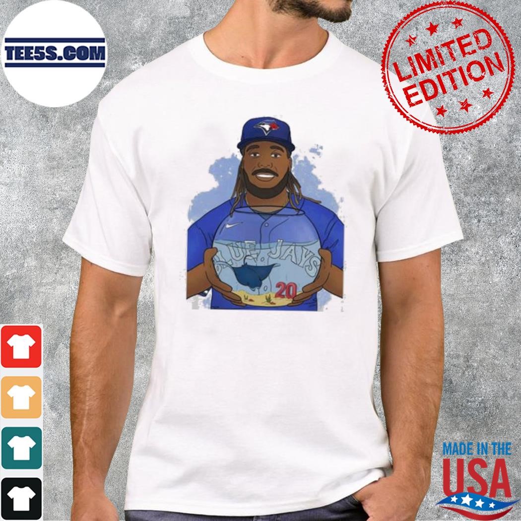 Vladimir guerrero jr. toronto blue jays home run art shirt