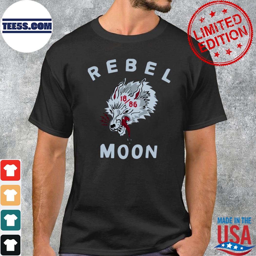 Design Dawson j. wiedrich rebel moon 18 86 t-shirt