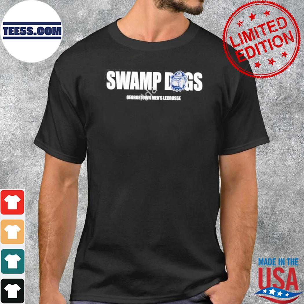 Georgetown hoyas swamp dogs georgetown men's lacrosse shirt