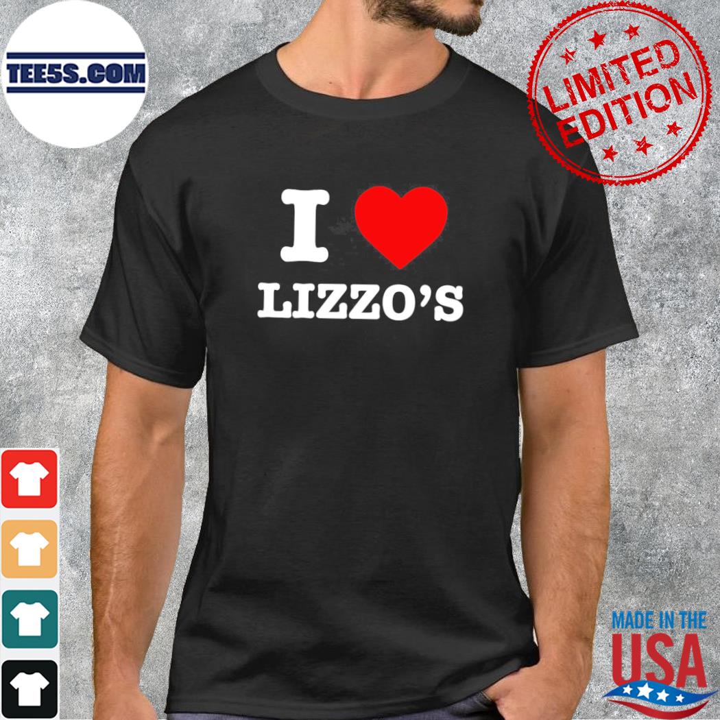 Jidion I Love Lizzo’S Black tee shirt