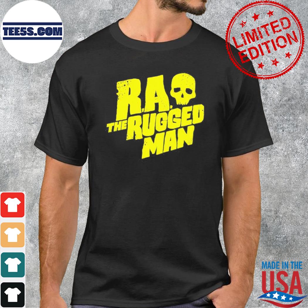 R.a. the rugged man skull shirt