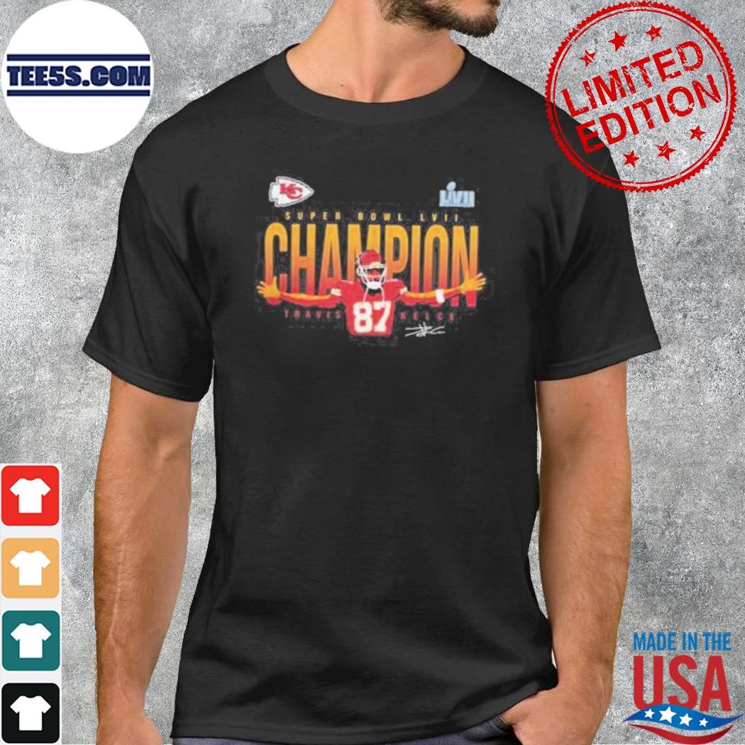 Travis Kelce Kansas City Chiefs Fanatics Branded Super Bowl Lvii Champions  Winning Plays Shirt, hoodie, sweater, long sleeve and tank top