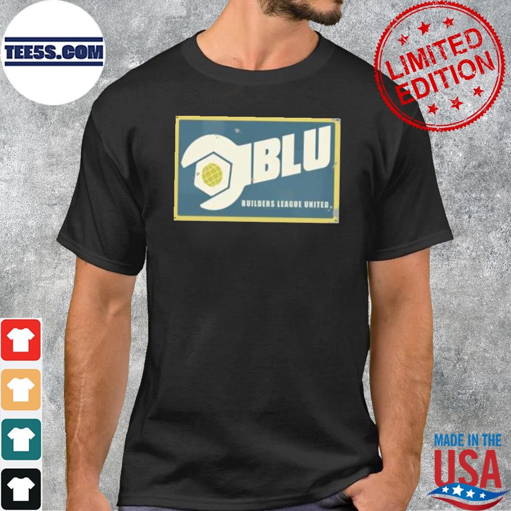 2023 Blu builders league united shirt