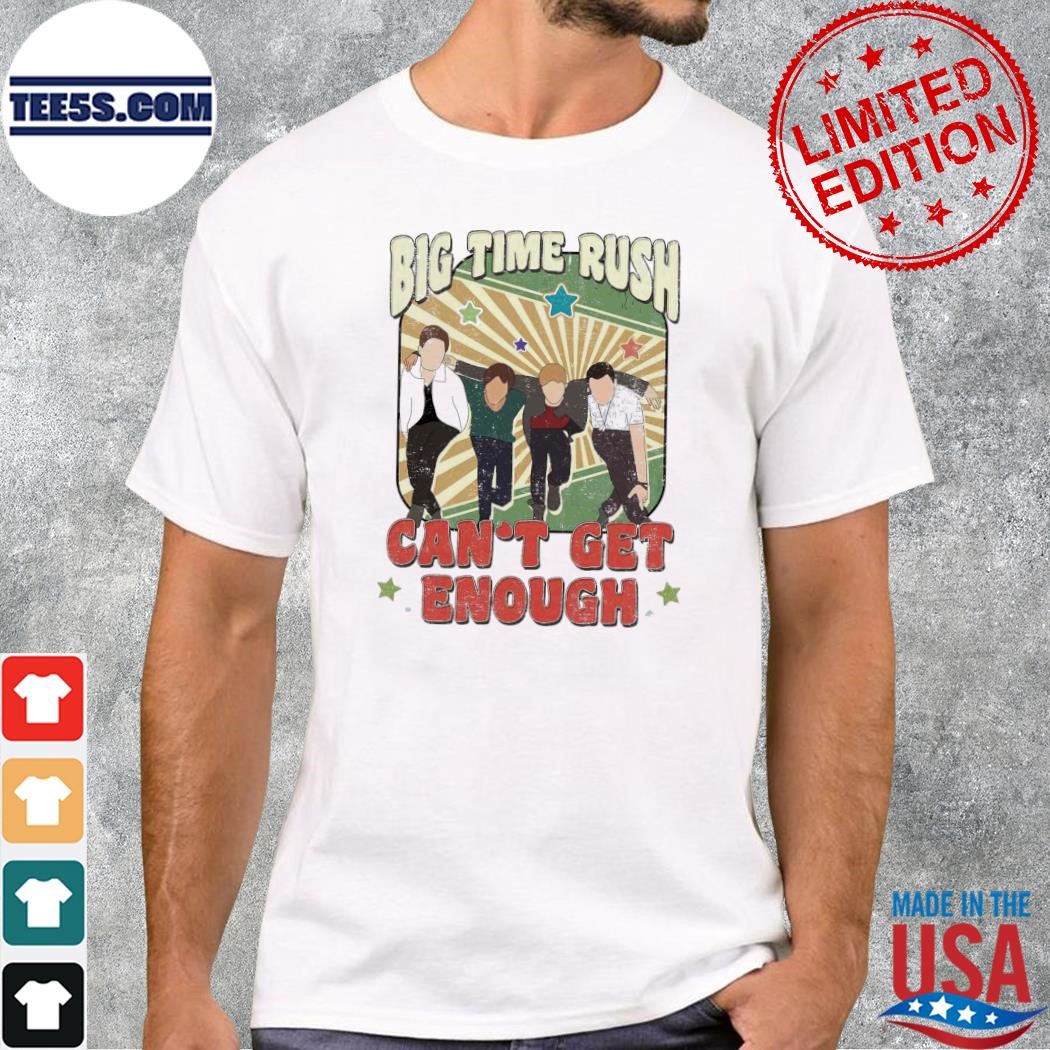 Big Time Rush Can’t Get Enough Tour 2023 Shirt