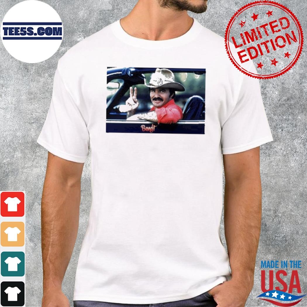Burt Reynolds In Smokey And The Bandit Greeting Shirt