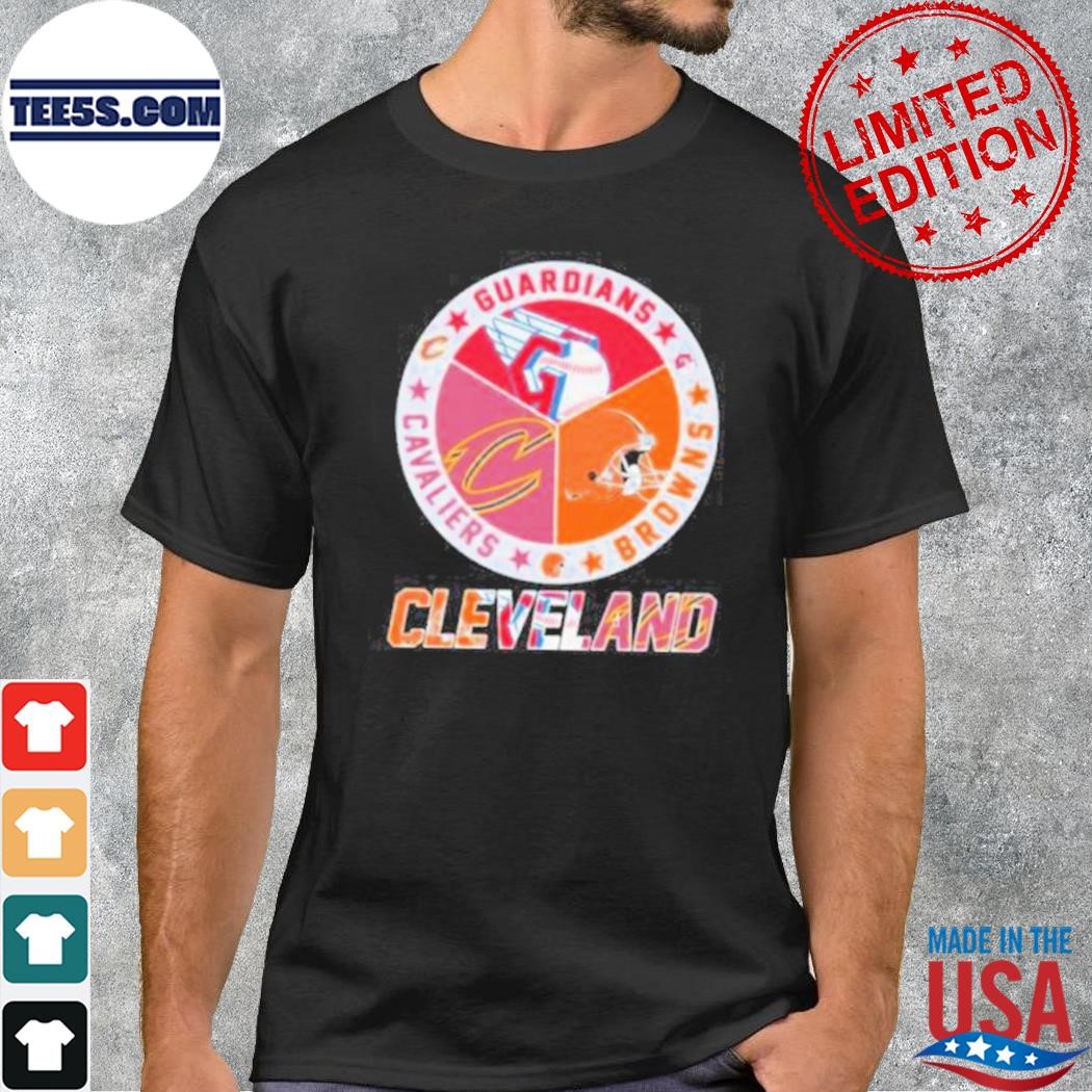 Cleveland Guardians Cleveland Browns Cleveland Cavaliers Champions Logo 2023 shirt