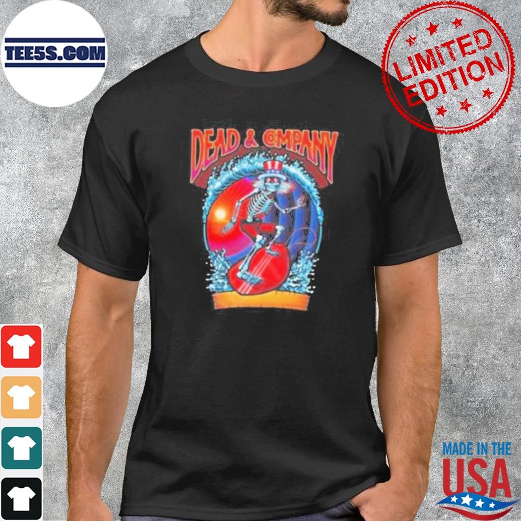 Dead And Company Skull Surfing 2023 shirt