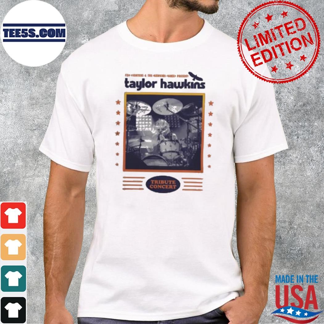 Hawkins tribute concer natural benefitting music cares and music support shirt
