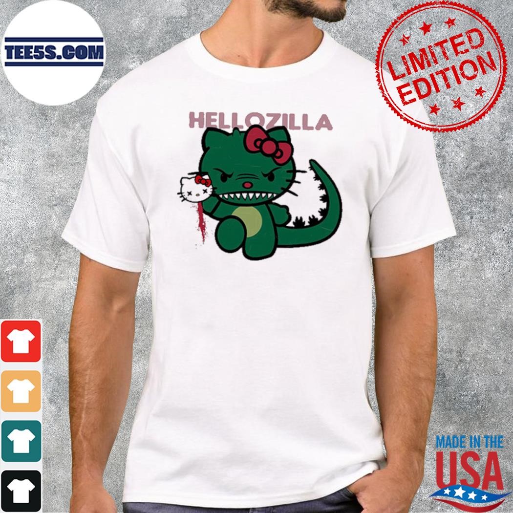 Hellozilla Hello Kitty X Godzilla T-Shirt