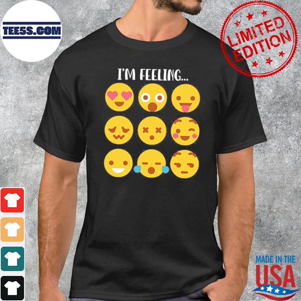 I’m Feeling Emoticon Mood Swings T-Shirt