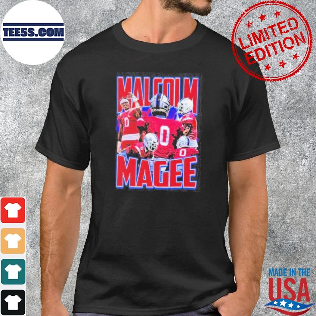 Malcom magee graphic shirt