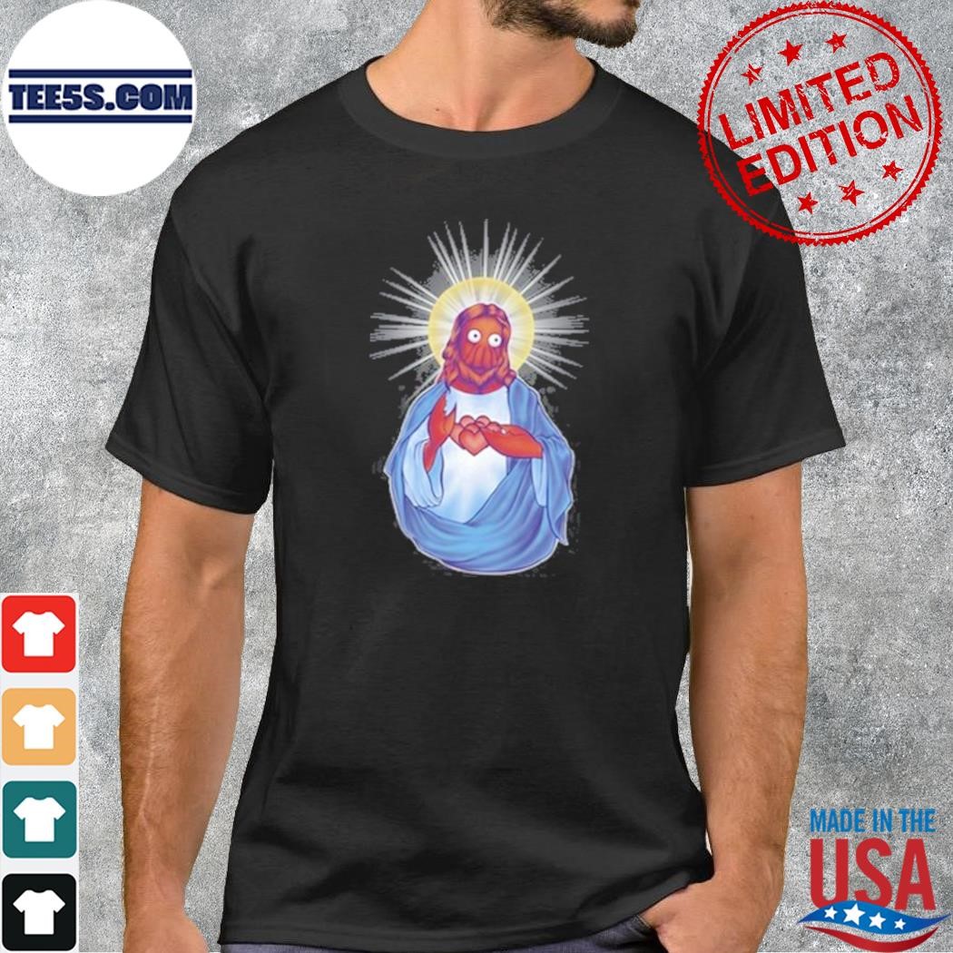 Marcus Stands With Sag-Aftra Zoidberg Jesus New Shirt
