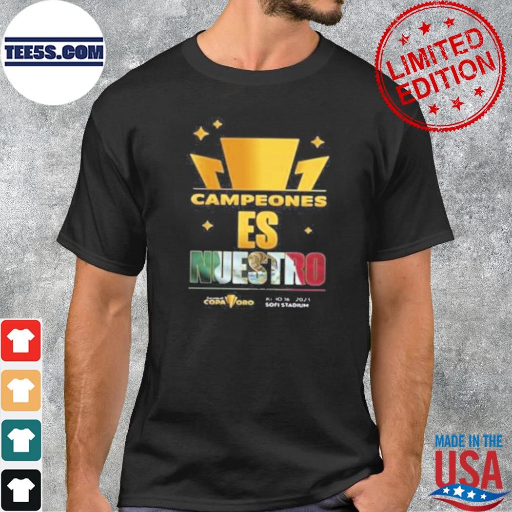 Mexico Concacaf Champions shirt