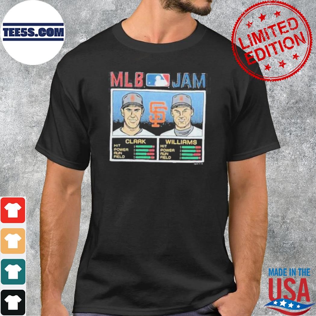 Mlb Jam Giants Clark And Williams shirt