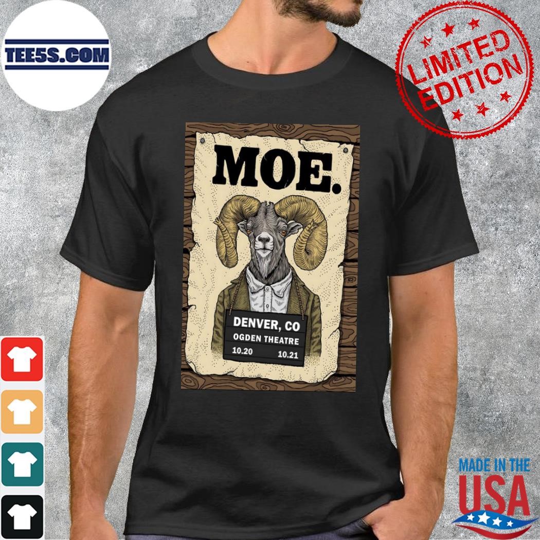 Moe oct 20 and 21 2023 denver co poster shirt