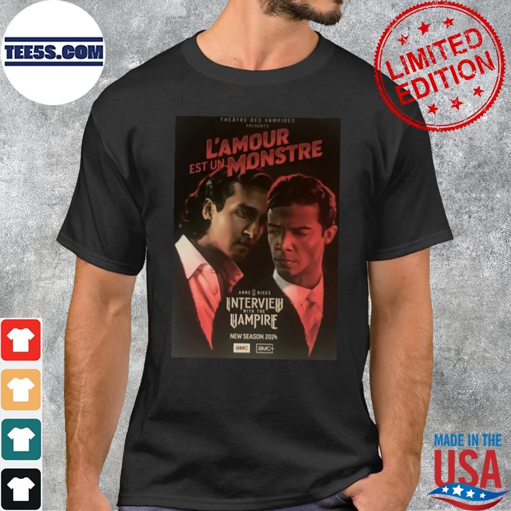 New louis and lestat anne rices interview with the vampire poster shirt