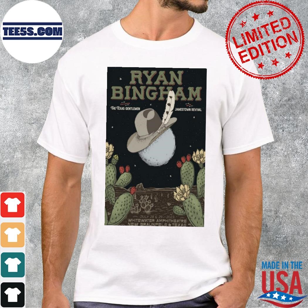 Ryan bingham whitewater amphitheater new braunfels tx july 28 29 2023 shirt