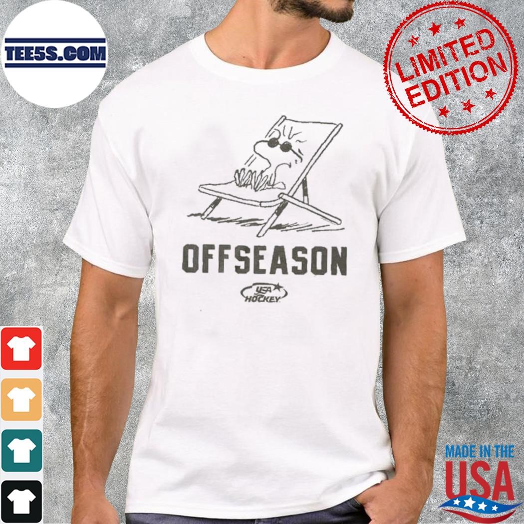 Streaker sports x Peanuts usa hockey offseason lounge 2023 shirt