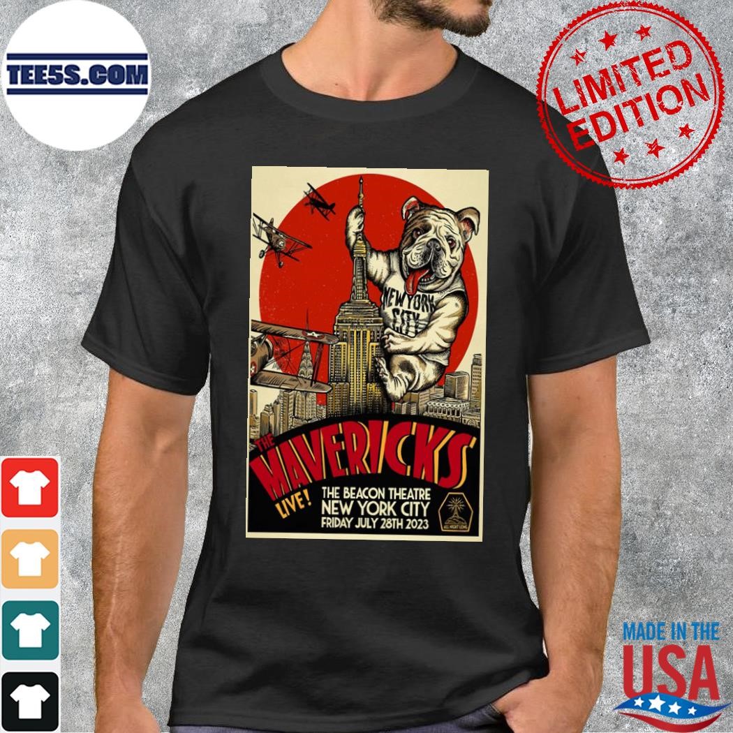 The mavericks new york ny 2023 poster shirt