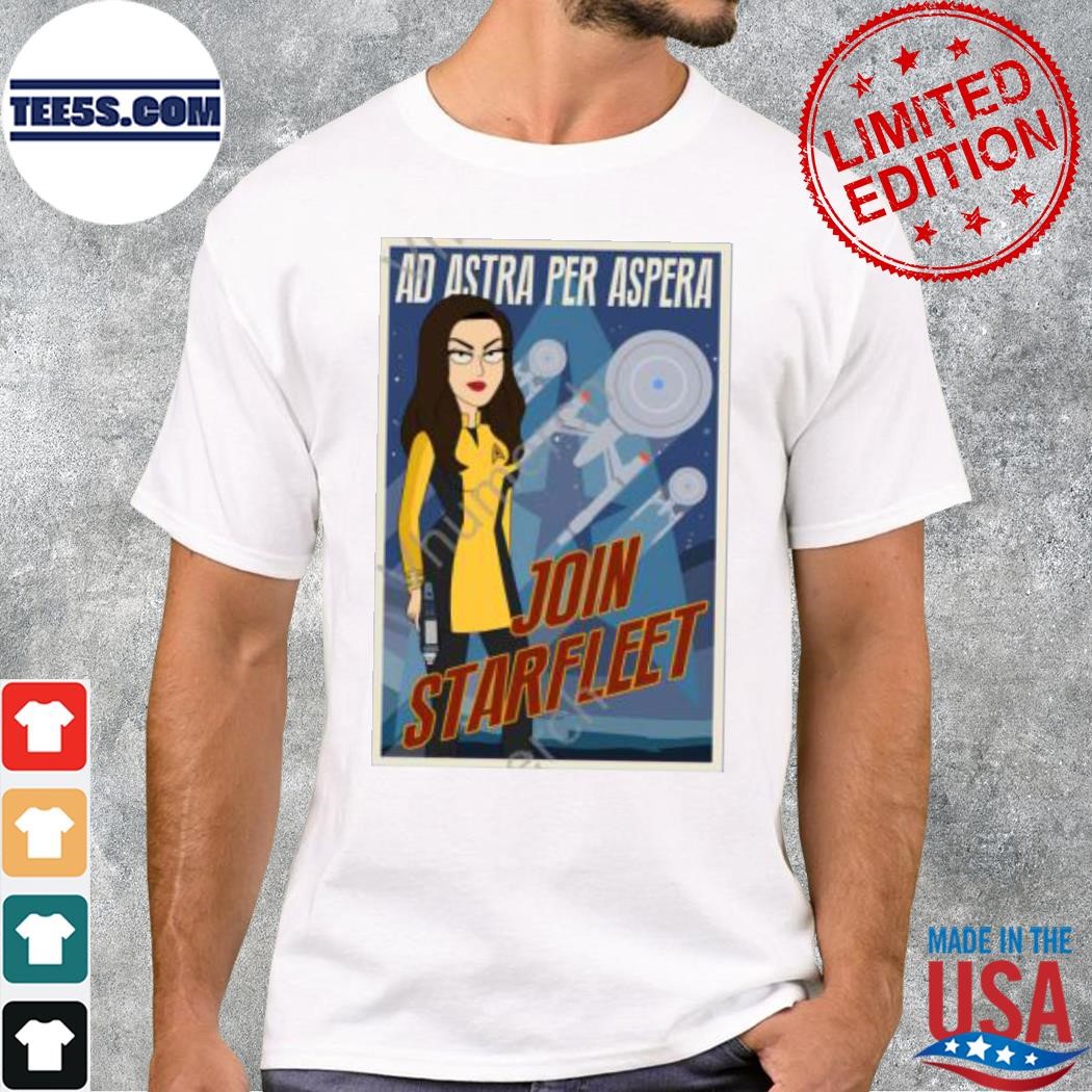 The scorch ad astra per aspera join starfleet shirt