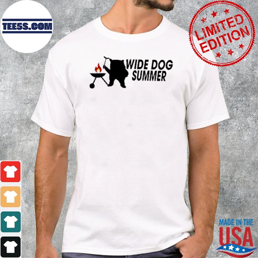 Wide Dog Summer Shirt