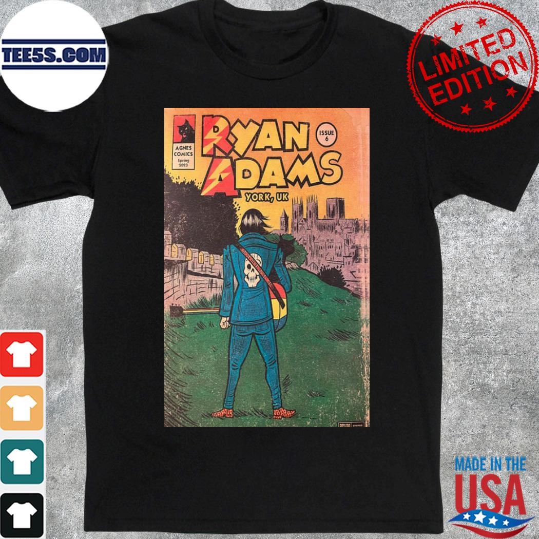 2023 spring ryan adams york uk poster shirt