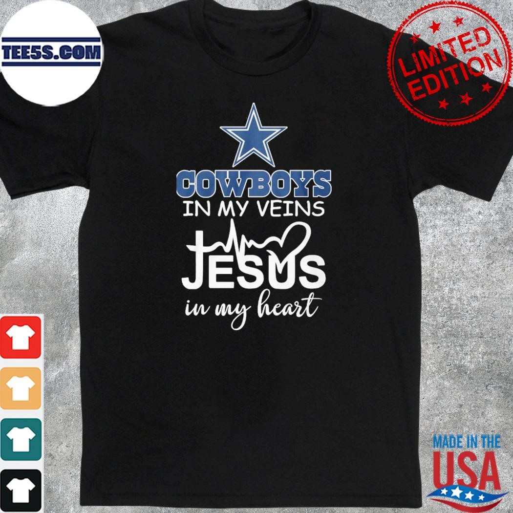 Dallas Cowboys in my veins shirt
