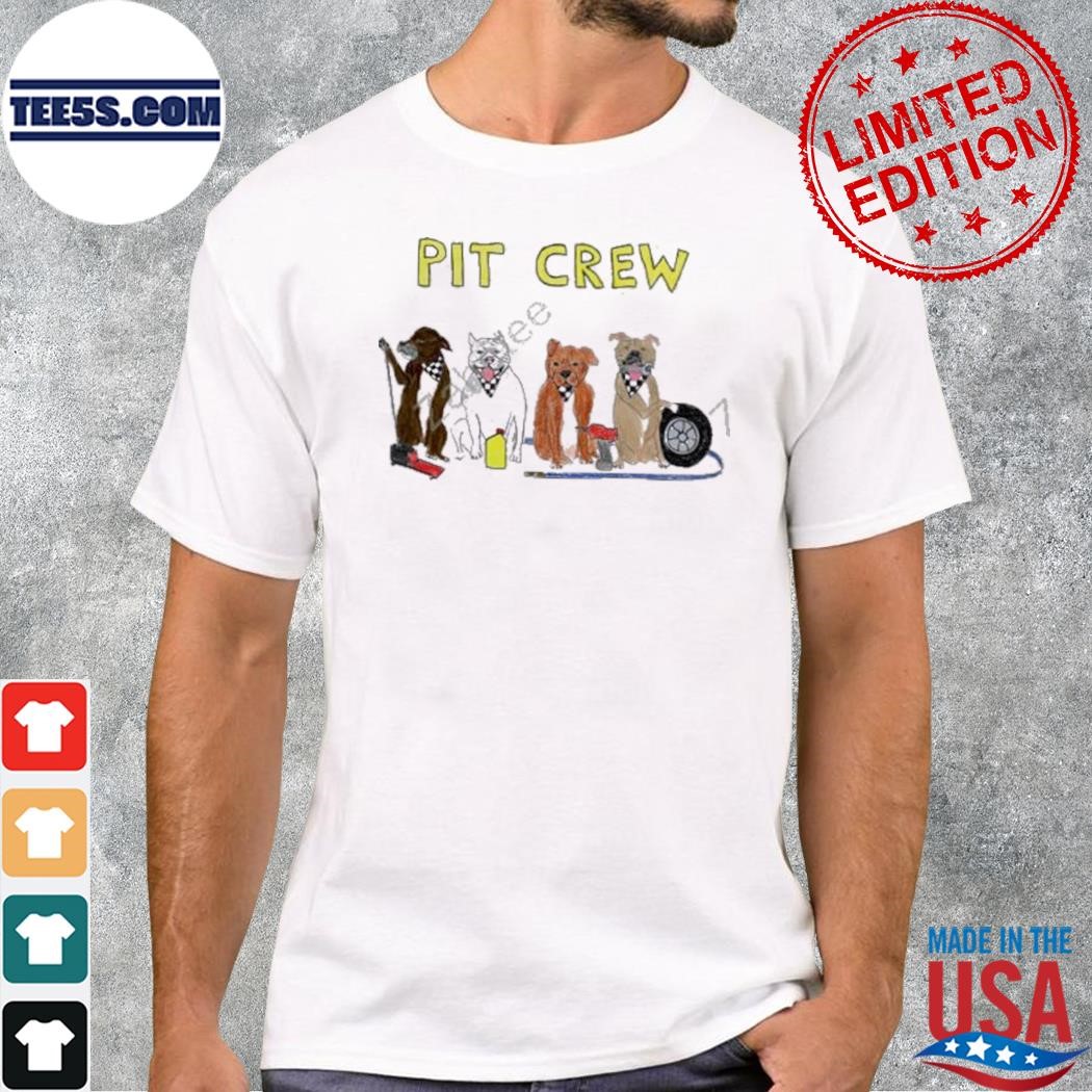 Dave portnoy pit crew logo shirt