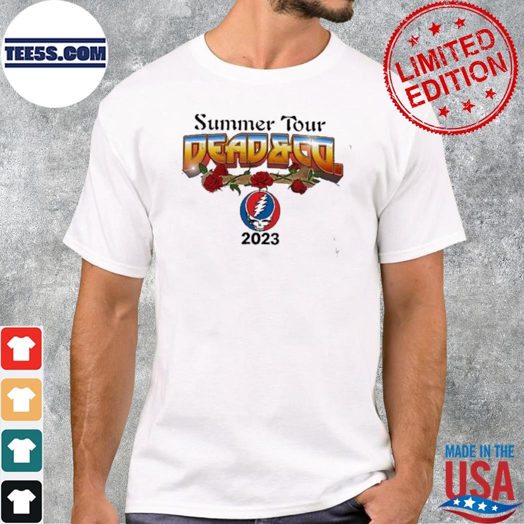 Dead & Company The Final Tour Giant Rose 2023 Shirt