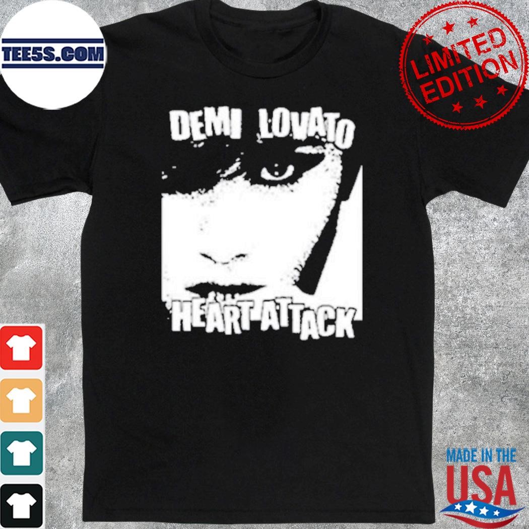 DemI lovato heart attack anniversary shirt