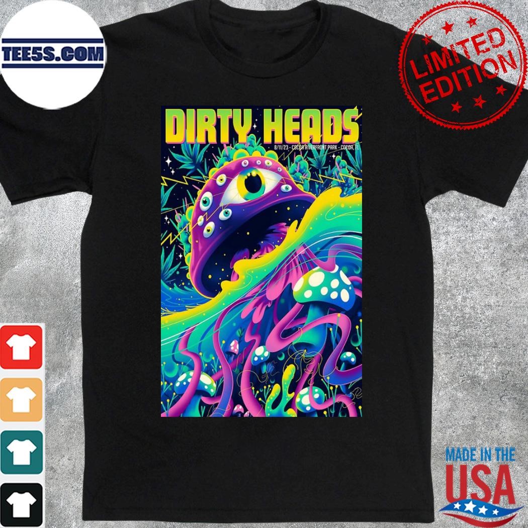 Dirty heads tour 2023 cocoa fl poster shirt
