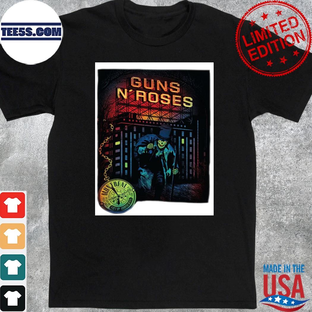 Guns N' Roses August 8, 2023 Montreal, QC T-Shir