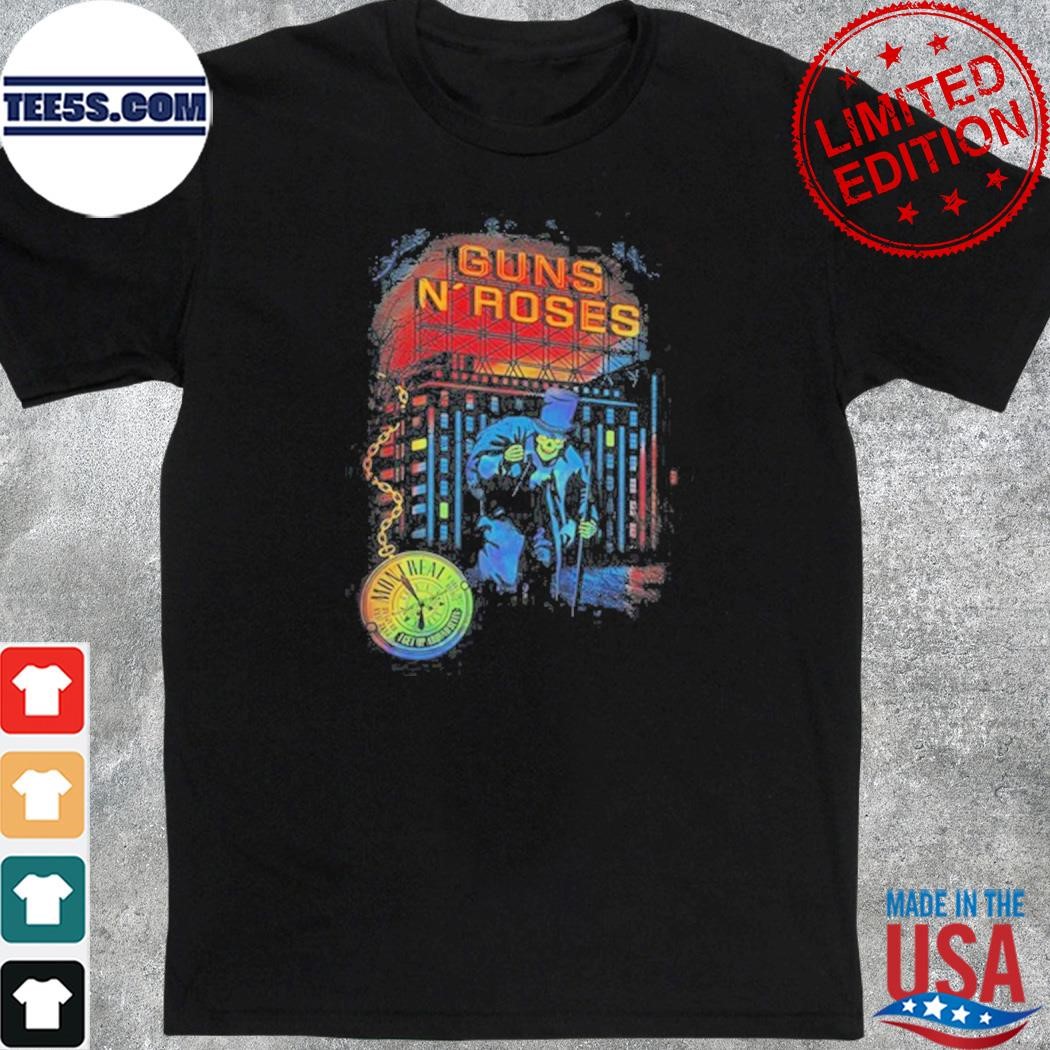 Guns N' Roses August 8, 2023 Parc Jean Drapeau Montreal, CA Tour Shirt